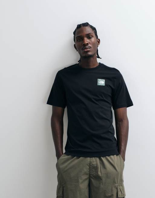 The North Face Monte graphic t-shirt in black, 5 of 5