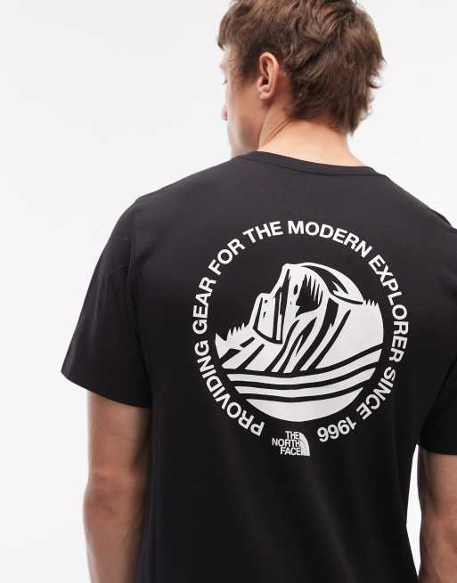 The North Face – Monte – T-Shirt in Schwarz mit Rückenprint, 5 von 5