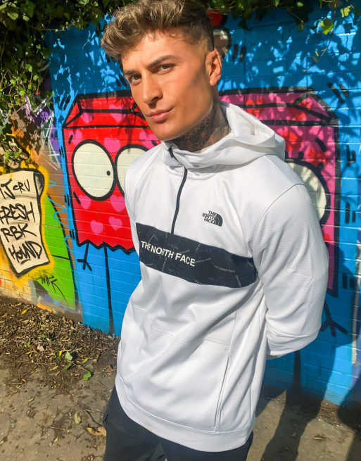 North face hot sale white tracksuit