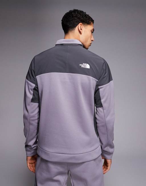The North Face – Mountain Athletic – Fleece-Oberteil in Grau mit 1/4-Reißverschluss, 3 von 5