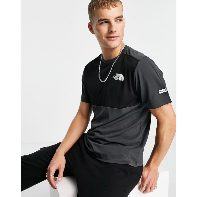 Activewear hrRbb The North Face - Mountain Athletic Hybrid - T-shirt grigia