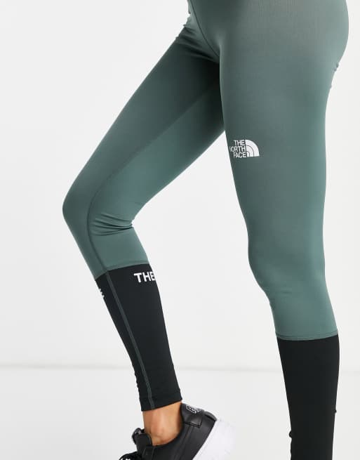 Green athletic outlet leggings