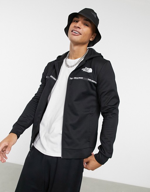 The North Face Training Mountain Athletic overlay jacket in black