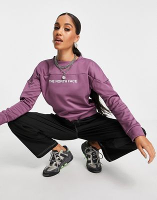 Femme The North Face - Mountain Athletic - Sweat - Violet