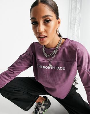 Femme The North Face - Mountain Athletic - Sweat - Violet