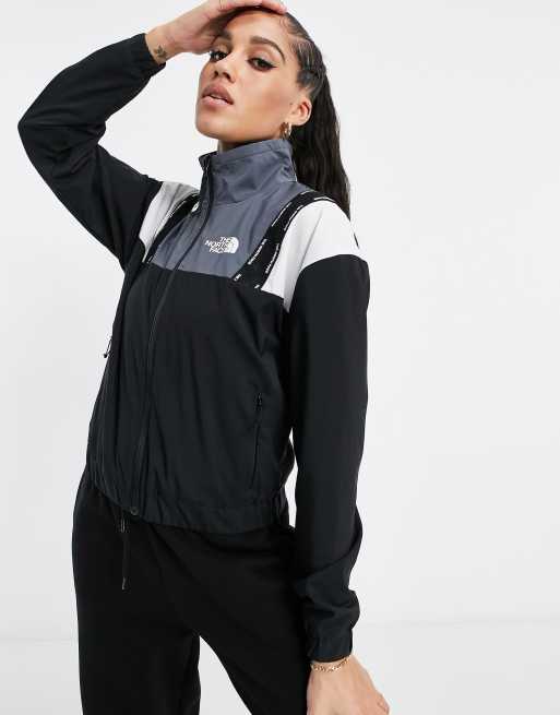 The North Face Mountain Athletics FlashDry wind jacket in black