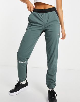 The North Face Training Mountain Athletic Wind joggers in green