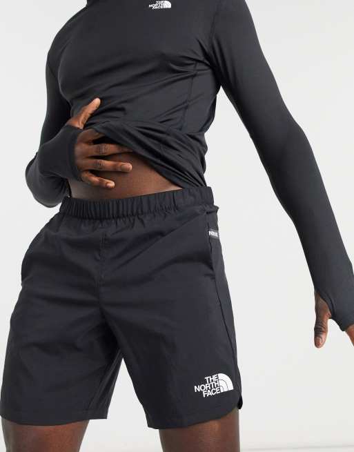 The North Face Mountain Athletic Woven shorts in black ASOS