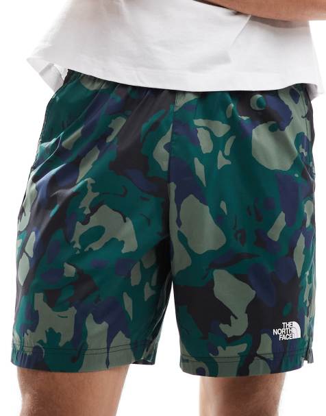 The North Face Mountain Athletics 24/7 7-inch shorts in camo print - view 1