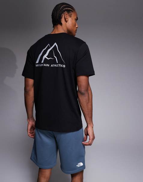The North Face Mountain Athletics backprint t-shirt in black - view 1