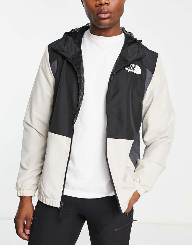 The North Face Mountain Athletics FlashDry wind breaker in gray