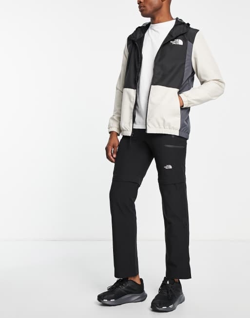 The North Face Mountain Athletics FlashDry wind breaker in gray