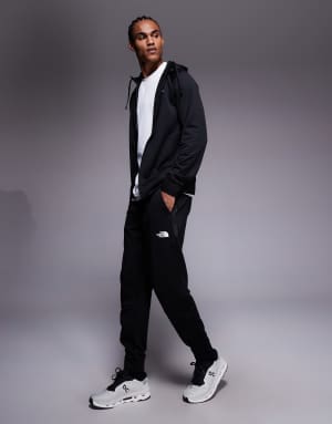 The North Face Mountain Athletics fleece pants in black
