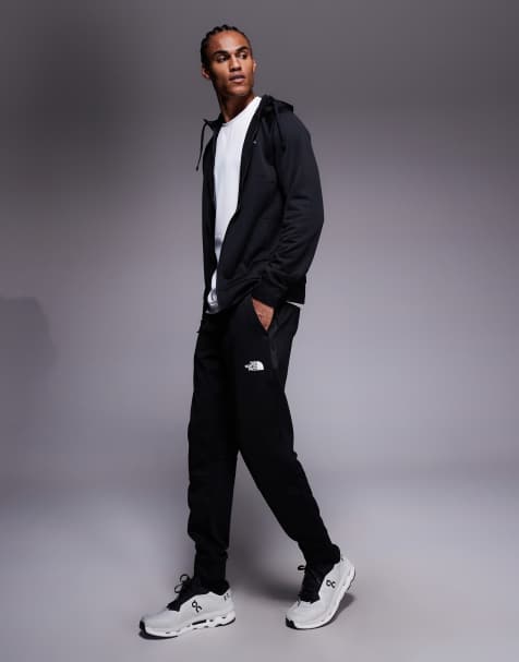 The North Face Mountain Athletics fleece pants in black