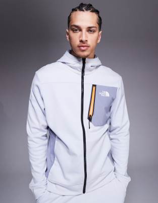 The North Face The North Face Mountain Athletics full zip tech fleece in grey