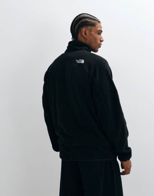The North Face Mountain Athletics Glacier 1/4 zip fleece in black, 4 of 5