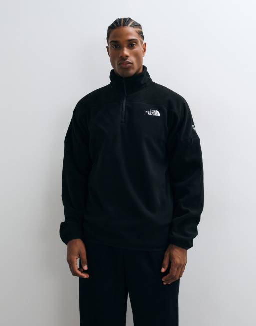 The North Face Mountain Athletics Glacier 1/4 zip fleece in zwart, 2 van 5