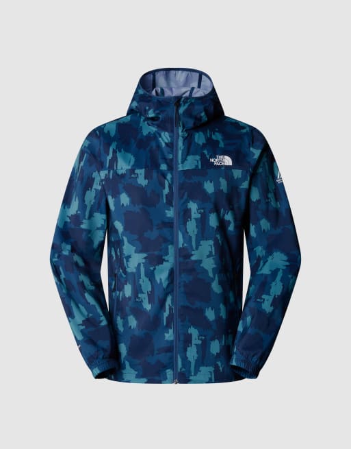 The North Face Mountain athletics hd wind jacket-print in summit navy aop print, 3 of 4