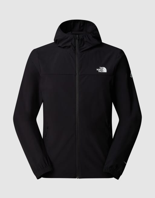 The North Face – Mountain Athletics Hybrid – Windjacke in TNF-Schwarz mit Kapuze, 3 von 4
