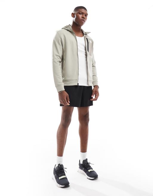 The North Face – Mountain Athletics – Kapuzenjacke mit durchgehendem Reißverschluss in Grau, 3 von 4
