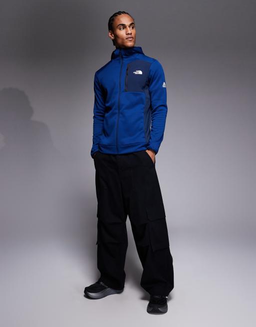 The North Face – Mountain Athletics – Marinblå fleecejacka med dragkedja, 2 av 5