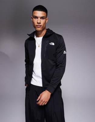 The North Face - Mountain Athletics - Sweat à capuche entièrement zippé à logo - Noir