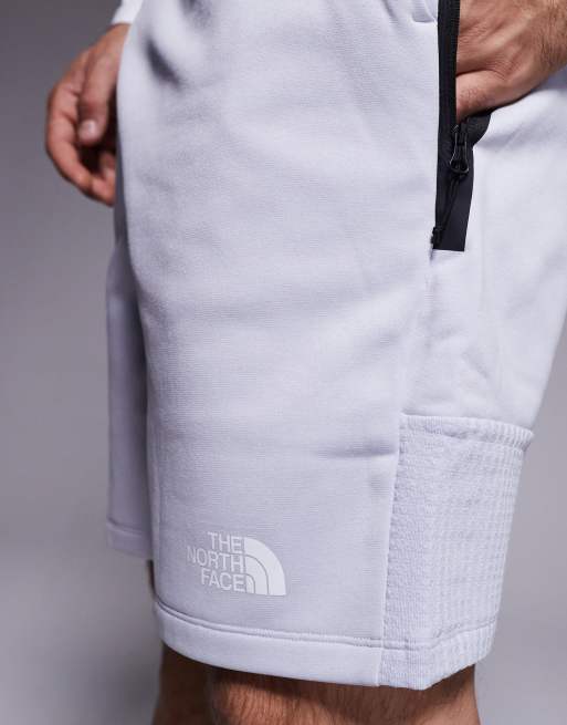 The North Face – Mountain Athletics – Szare polarowe szorty, 3 z 5