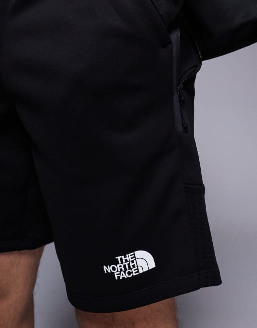 The North Face - Mountain Athletics - Tech fleece short in zwart, 4 van 5