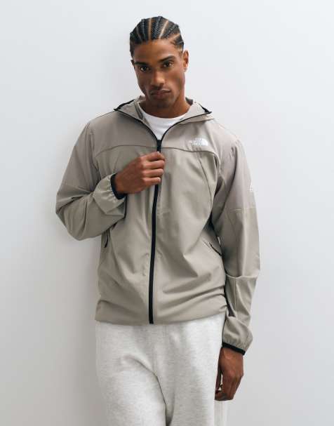 The North Face Mountain Athletics Ushba hooded jacket in stone - view 1