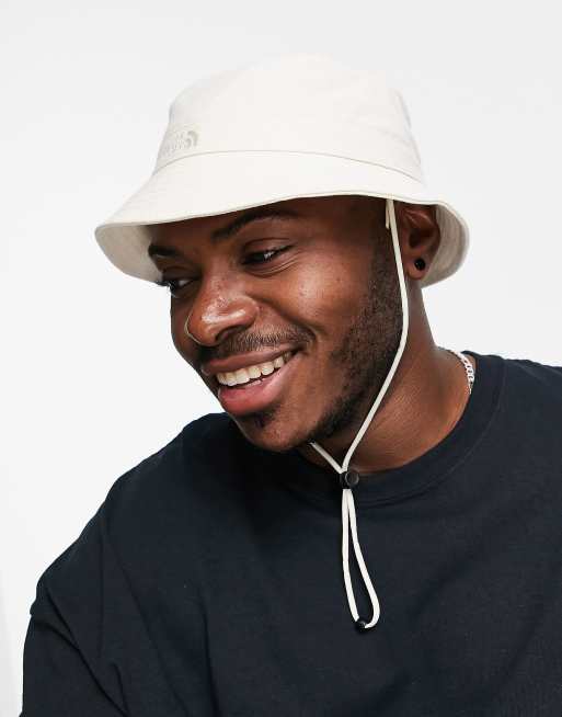 The North Face Mountain bucket hat in cream ASOS