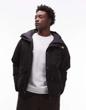 The North Face Mountain Down insulated waterproof jacket in black
