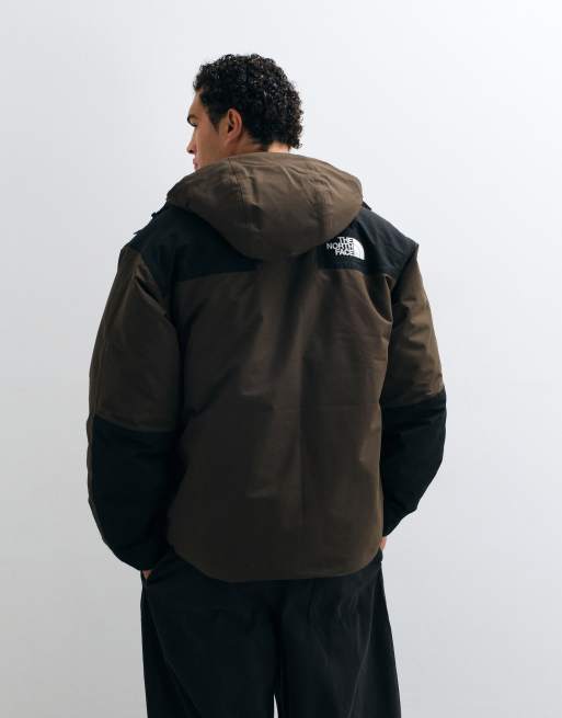 The North Face Mountain Down jacket in brown and black, 5 of 5