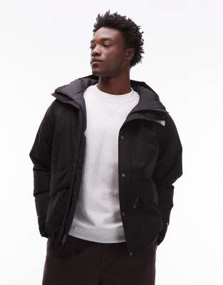 Mountain Down - Wasserabweisende, isolierte Jacke in Schwarz Schwarz 2XL