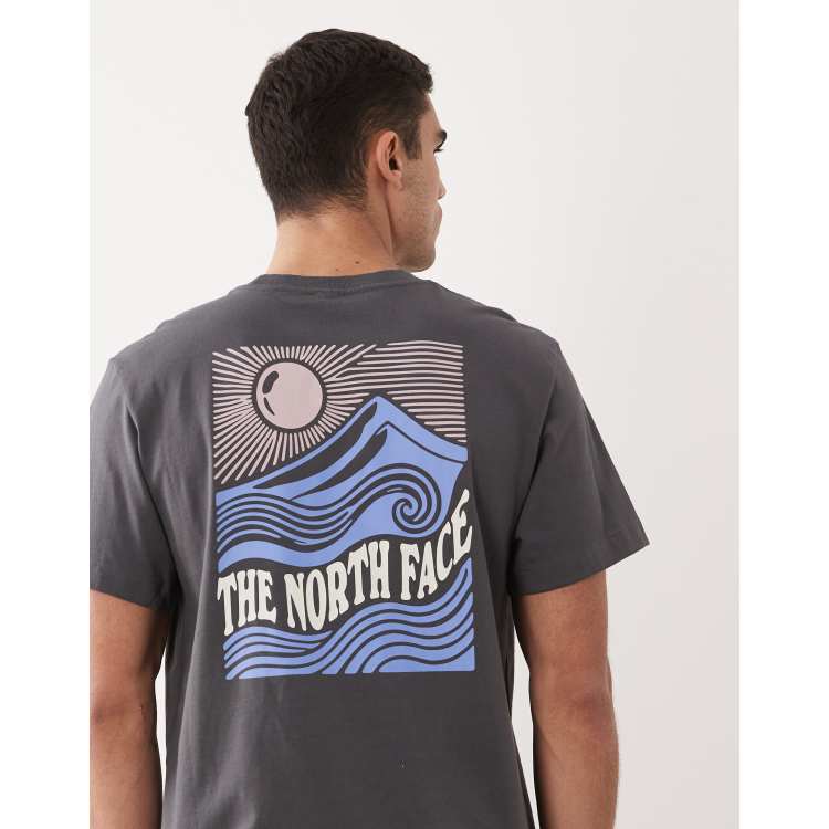 The North Face Mountain Escape back graphic T-shirt in black | ASOS