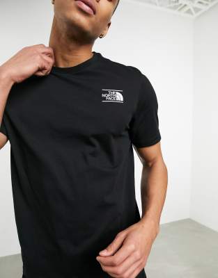 asos the north face t shirt