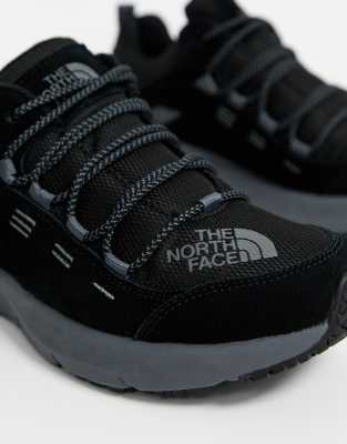 north face black trainers