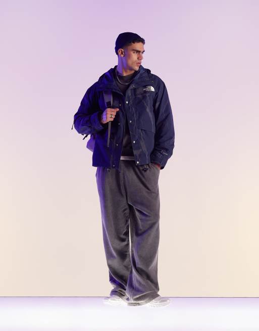 The North Face – Mountain – Jacke in Blau mit reflektierendem Blitzmuster, 3 von 4