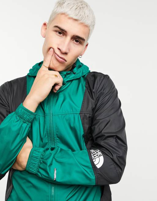 The North Face Mountain Light Windshell Jacket In Green Asos