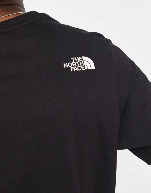 The North Face Easy chest logo t-shirt in white