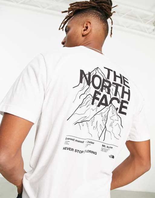 【海外限定】The North Face mountain white tee