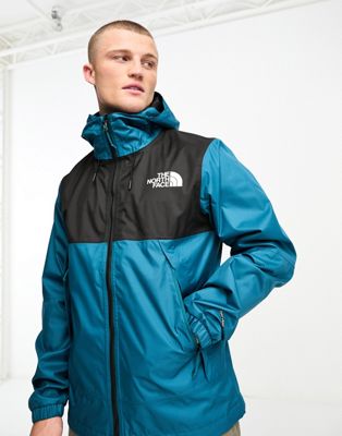 The North Face Mountain Q DryVent waterproof jacket in teal and black - ASOS Price Checker