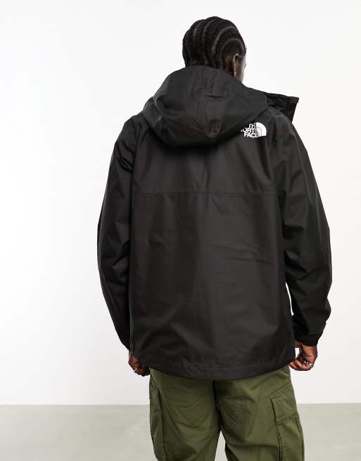 The North Face – Mountain Q DryVent – Wodoodporna czarna kurtka, 4 z 4