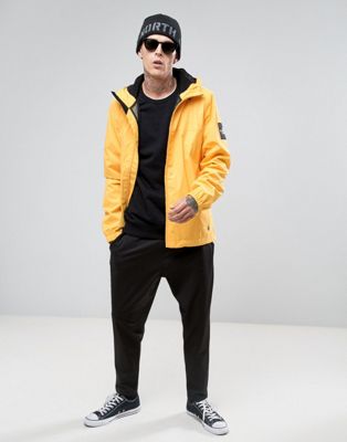 north face mountain jacket yellow