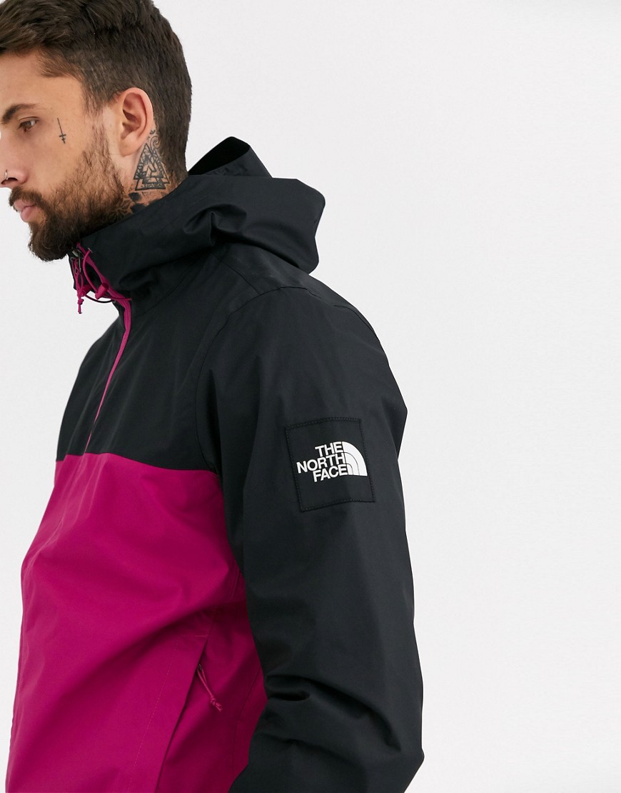 The North Face Mountain Q jacket in festival pink/black