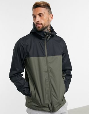 north face mountain q jacket green