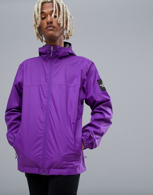 North face outlet jacket purple mens