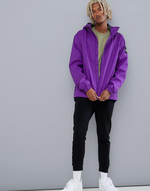 North face mountain shop q jacket purple