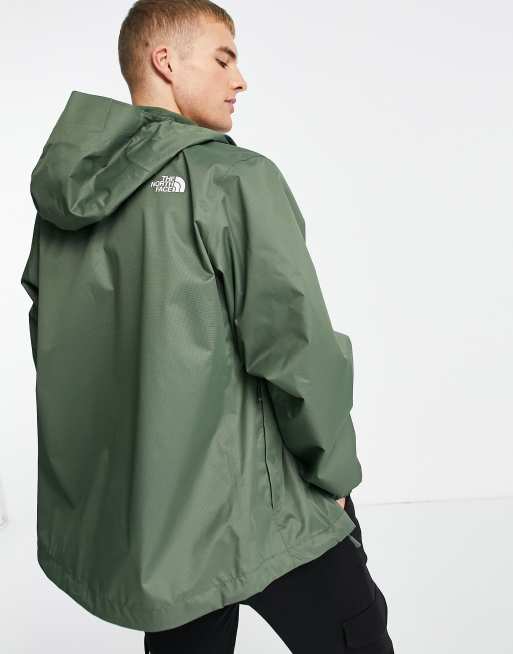 The North Face - Mountain Quest DryVent - Giacca impermeabile kaki con cappuccio, 2 di 4