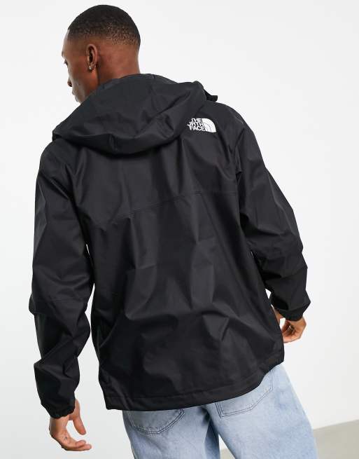 The North Face Mountain Quest DryVent waterproof hooded jacket in black