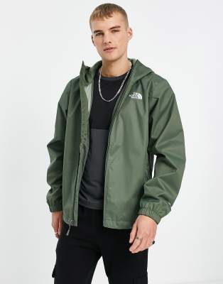 The North Face Mountain Quest DryVent waterproof hooded jacket in khaki ASOS